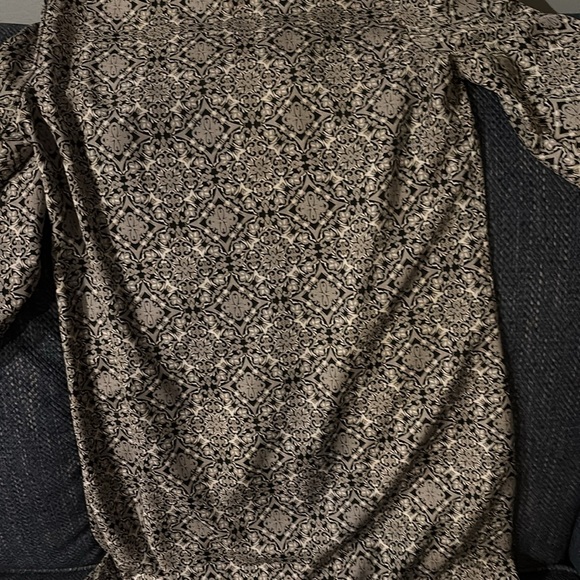 Point Multi Colored ladies dress or shirt ? Depends on you.. cute w/Boots /Med - Picture 8 of 9